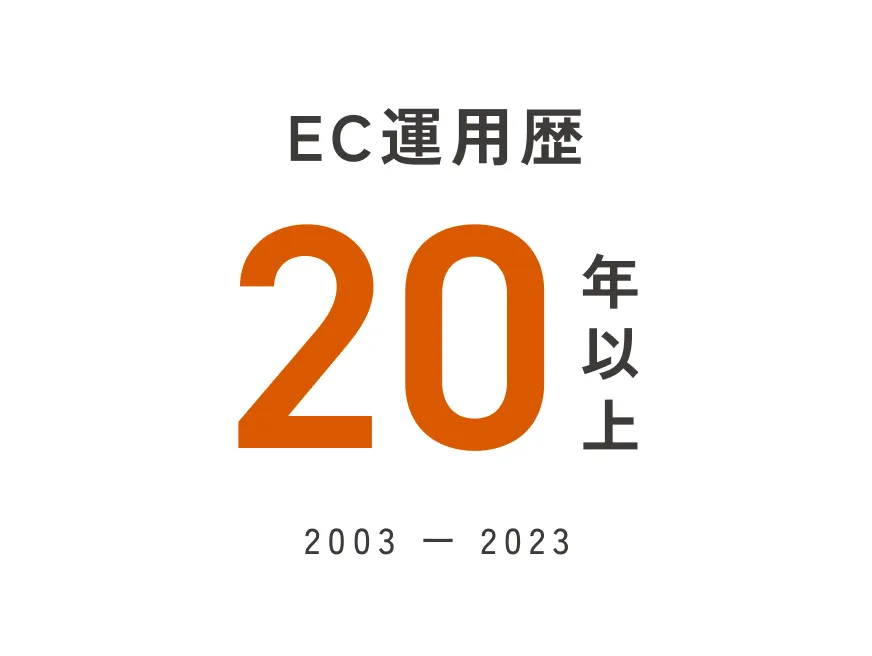 EC運用歴20年以上(2003-2023)
